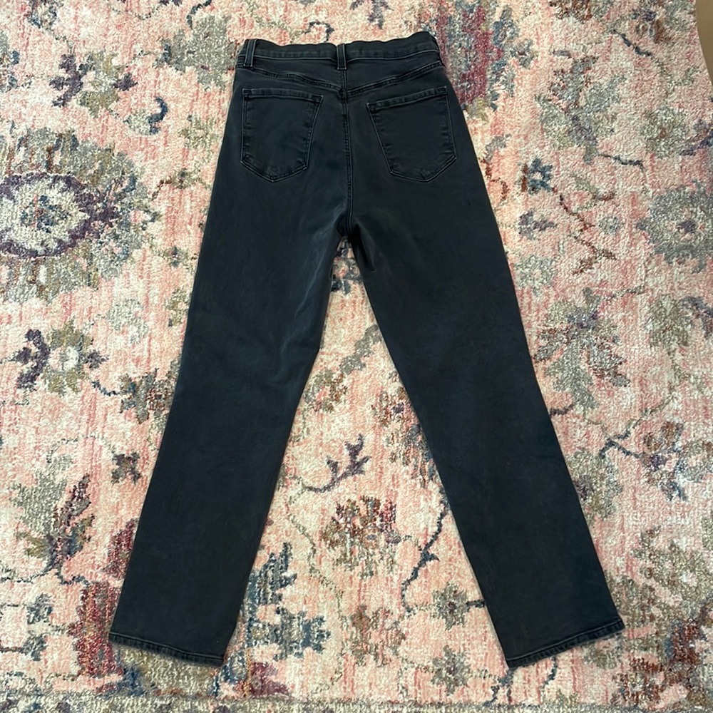 J Brand - Alma High Rise Straight Leg Jeans